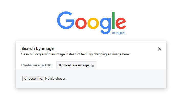 Google image search by image upload