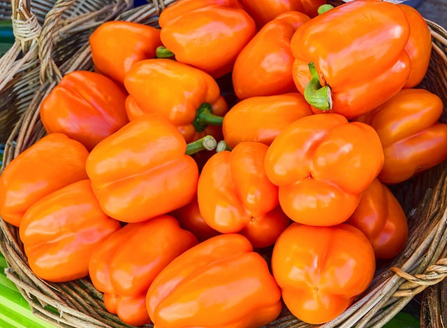 Orange Bell Peppers